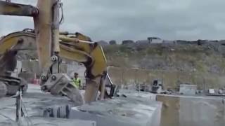 Mega machines - Extraction of marble slabs