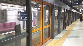 東京メトロ9000系9122F 白金高輪駅発車