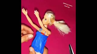 Disney Princess Dress Transformation DIY Miniature Ideas for Barbie Wig, Dress, Faceup, and More!