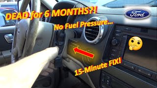 Ford Owner STUMPED for 6 MONTHS? Fixed in 15 MINUTES! (No Fuel Pressure P0231)