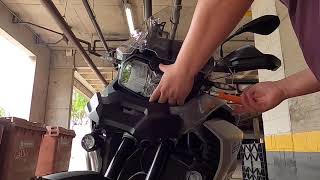 #BMWF850GS - Proteção de farol Lightshield unboxing e instalação