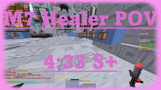 4:33 m7 s+ healer pov | Hypixel Skyblock