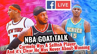 LIVE NBA DEBATE | Carmelo Anthony moves into 10th place on the NBA's all-time scoring list