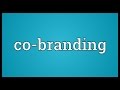 Co-branding Meaning