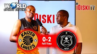 Kaizer Chiefs 0-2 Orlando Pirates | I Can Play Better Than Some Of Those Players| Machaka