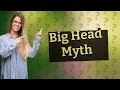 What is considered a big head for a woman?