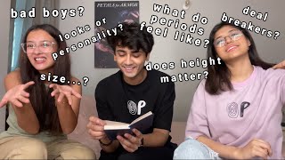 asking PAKISTANI GIRLS questions that boys are too afraid to ask