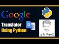 TRANSLATOR IN PYTHON |  GOOGLETRANS MODULE in PYTHON | VAFA NAPOLI !!!