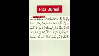 Hicr Suresi takipli