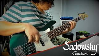 Sadowsky MetroLine RV5-WL Will Lee Model #M8459 Sherwood Green by Keng-Bassist in Home