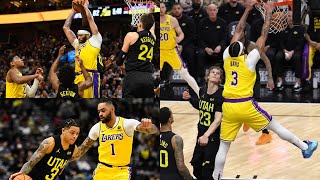 Lakers DEFENSE vs Jazz | Hustle & Transition Plays Lakeshow Highlights
