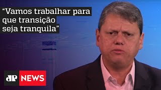 Tarcísio de Freitas fala sobre eleição no Jornal da Manhã: “Espero que Lula governe para todos”