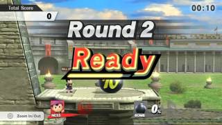 Super Smash Bros Wii U Challenges: 450000+ points on Target Blast Stage 3