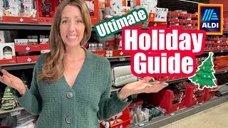 ✨Aldi✨ Ultimate HOLIDAY GUIDE 2025 || Advent Calendars + Treats & Decor You Can’t Miss