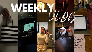 WEEKLY VLOG: where have I been?? Fasting diaries, dinner with friends, new makeup, church + MORE.