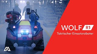 Jeder Gefahr gewachsen: Der taktische Einsatzroboter Magirus Wolf R1