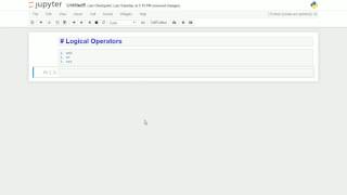 Python Programming Part 9 Logical Operators in Python