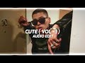 cute vol 1 「edit audio」