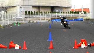 第１３４回　へなちょこライダー走行会２４　しほちゃん　８の字ＧＰ