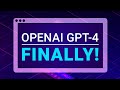 OpenAI GPT-4 - The Future Is Here!