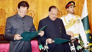 Imran Khan sworn in as prime minister of Pakistan