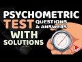 How to Pass Psychometric Test: Questions with Answers & Solutions!