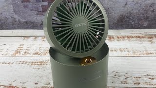 Зволожувач повітря з вентилятором акумуляторний Multi Fan Green RZTK