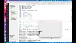 Learning Java - Working with GUI Libraries - Asteroids Project Progress
