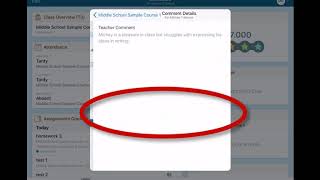 PowerSchool navigation parents