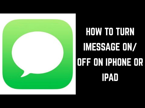 How to Turn iMessage On or Off on Apple iPhone or iPad How to Turn iMessage On or Off on Apple iPhone or iPad