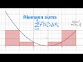 Calculus I: Riemann Sums (full lecture)