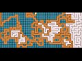 A-Star A* maze pathfinding algorithm visualized in python
