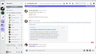 CircuitPython Weekly Meeting for November 15, 2021 @circuitpython #circuitpython #adafruit