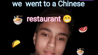 We Visited a Chinese Restaurant and It Was interesting 🤔😸|Chinese food| |part 2 |