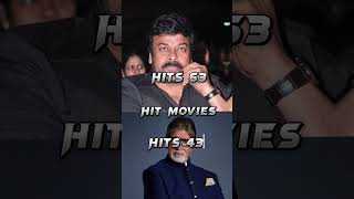 Amithab Bachchan Vs Chiranjeevi Hits And Flop Movies 💥 #trending #shorts