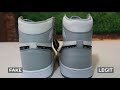 real vs fake jordan 1 dior