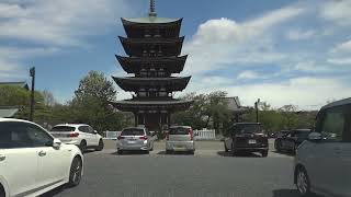 覚王山 日泰寺（お釈迦様が眠るお寺）に広小路通から参道を通行して 参拝者用駐車場に駐車してみた! 愛知県名古屋市 2022.4.16