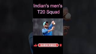 Indians Squad for ICC Mens T20nWorld Cup 2024