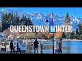 Queenstown Winter Morning Walk After Snowfall | 8 AM Cold Day | New Zealand Walking Tour 2024 4K