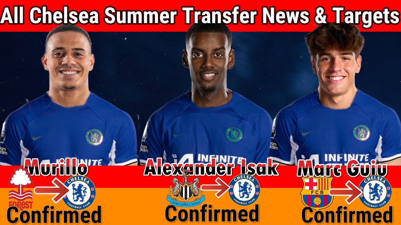 See ALL CHELSEA Confirmed Latest Summer TRANSFER News & Rumors ...