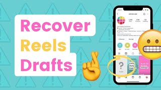How To Recover Instagram Reels Drafts Video | Instagram Reels Drafts Video Not Showing Problem Fix