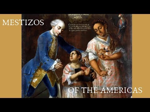 Who were the mestizos in the Americas?