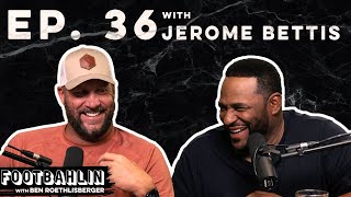 Big Ben and Jerome Bettis share SBXL stories, talk Notre Dame, infamous Indy fumble and more! EP. 36
