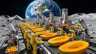 Inside the World’s First Moon Mango Juice Factory | Full Factory Process