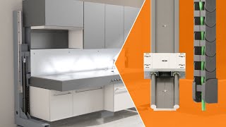 igus solutions for kitchen and furniture applications