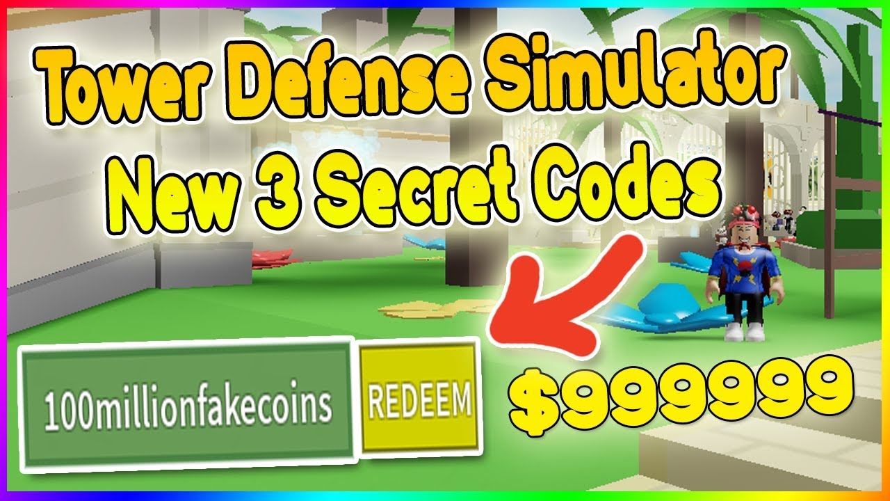 *3 NEW CODES* TOWER DEFENSE SIMULATOR CODES ROBLOX - YouTube