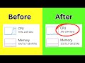 FIX 100% CPU Usage On Windows 10 And BOOST Your FPS NOW
