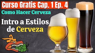 Introducción a Estilos de Cerveza (Curso GRATIS)