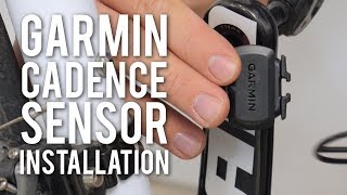 Garmin Cadence Sensor Installation
