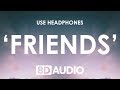 Marshmello & Anne-Marie - FRIENDS (8D AUDIO) 🎧